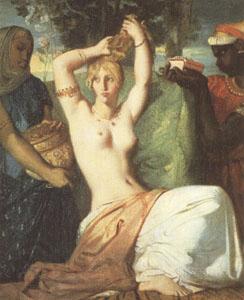 Theodore Chasseriau The Toilet of Esther (mk05) France oil painting art